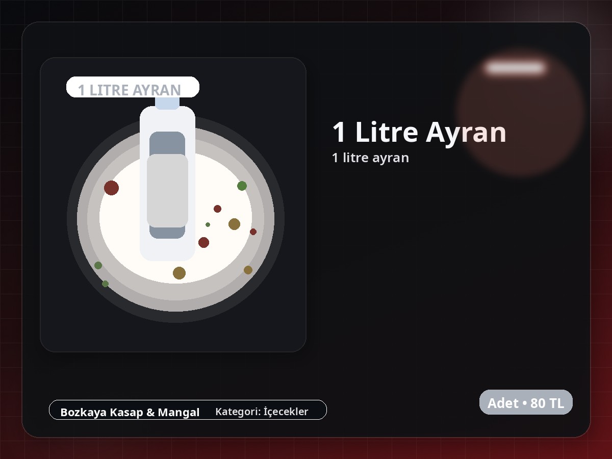1 Litre Ayran