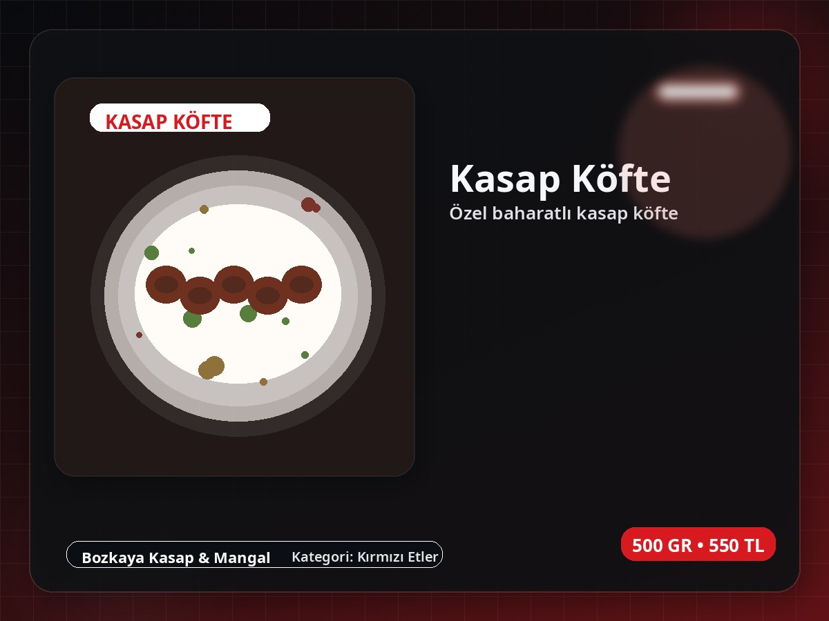 Kasap Köfte